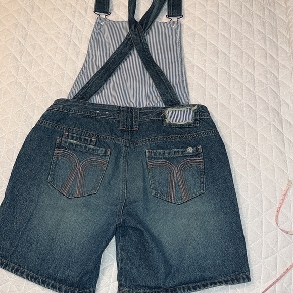 Blue jean overalls. So real So right size 9 - Picture 2 of 6
